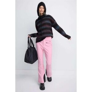 Perfect Moment Aurora Flare Ski Pants Pink Womens Medium Softshell Star Logo